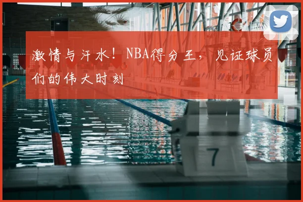 激情与汗水!NBA得分王,见证球员们的伟大时刻